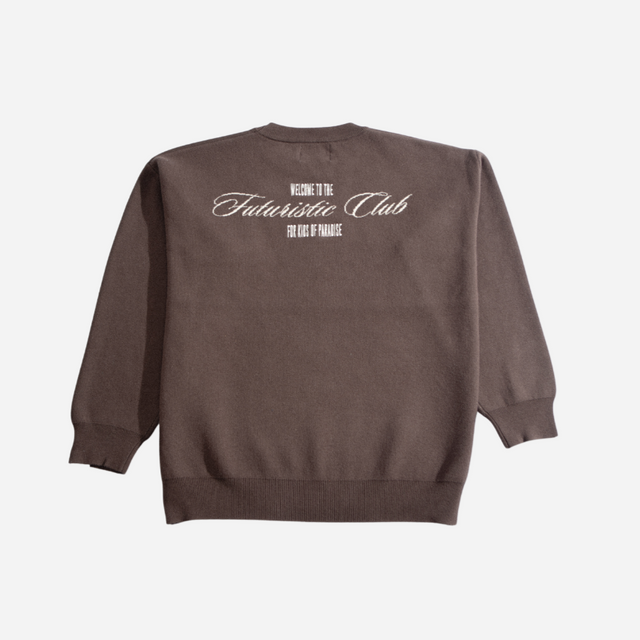 CZ PHANTOM SWEATER | DARK BROWN