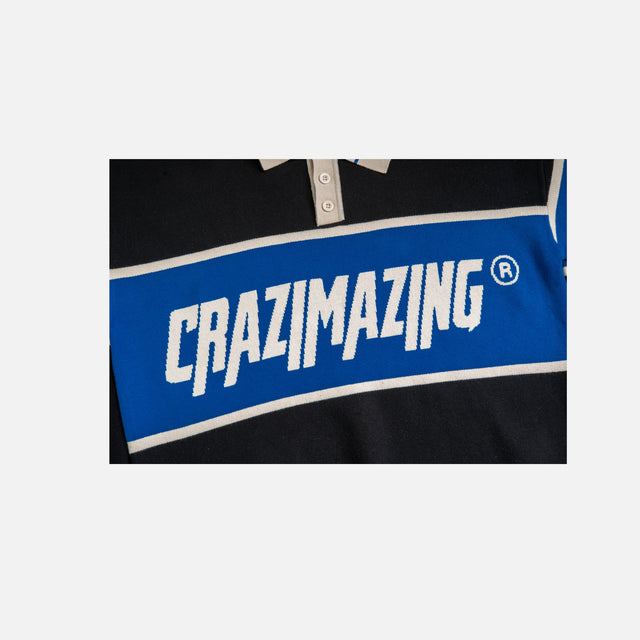 CRAZIMAZING KNIT POLO l MODERN RACE