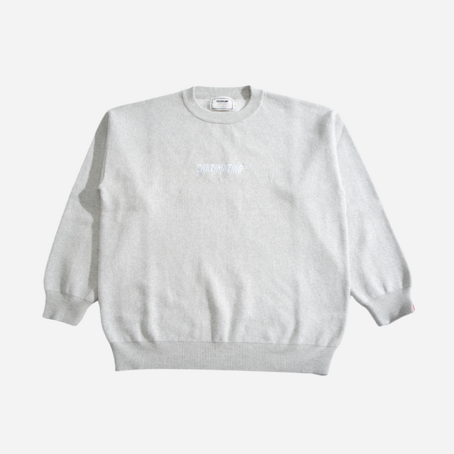 CZ CLASSIC SWEATER | LIGHT GREY