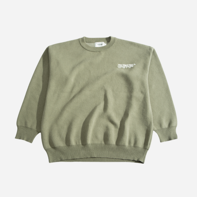 CZ BANNED FROM SOCIETY SWEATER | FOREST GREEN