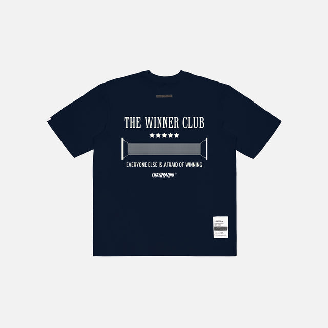 THE WINNER CLUB TENNIS TEE | NAVY BLUE