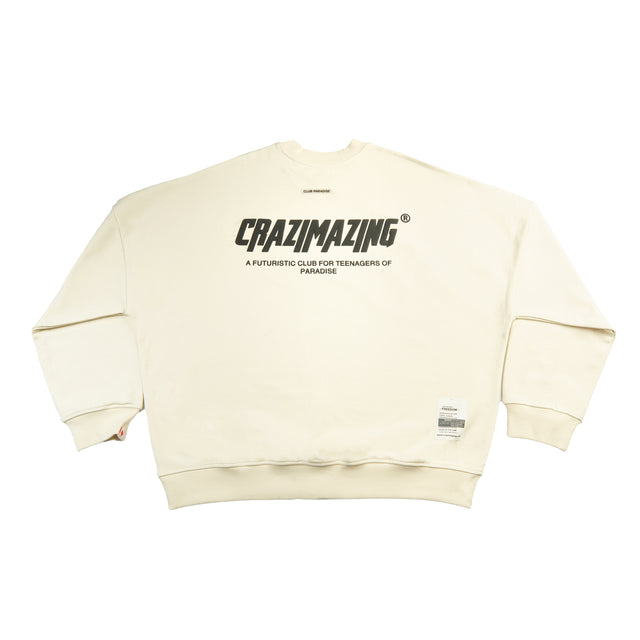 CLASSIC CRAZIMAZING SWEATER | CREAM