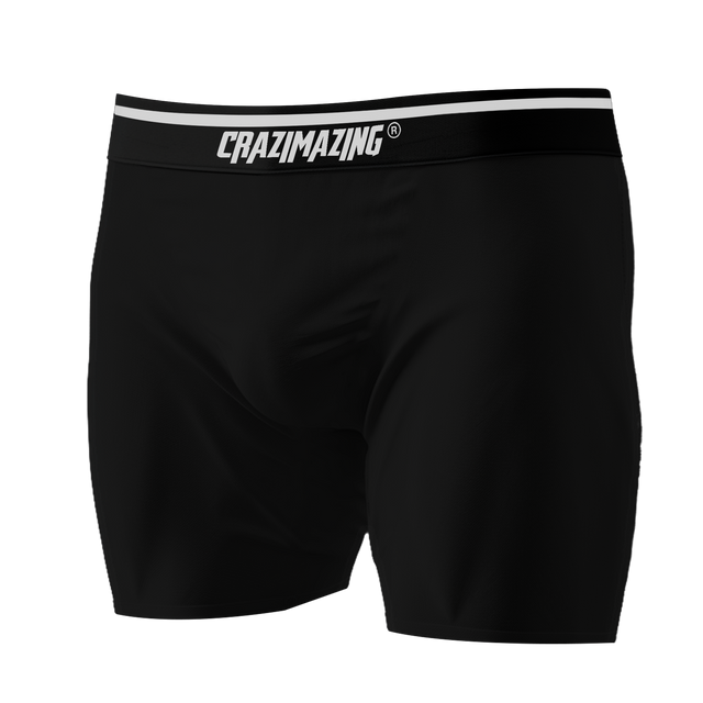 CZ MALE BOXERS | BLACK