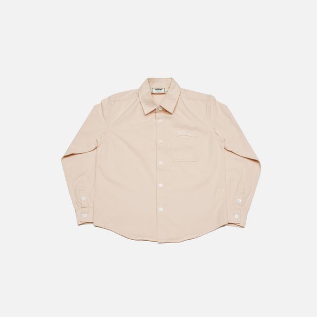 SLIM-FIT DRESS SHIRT | CREAM