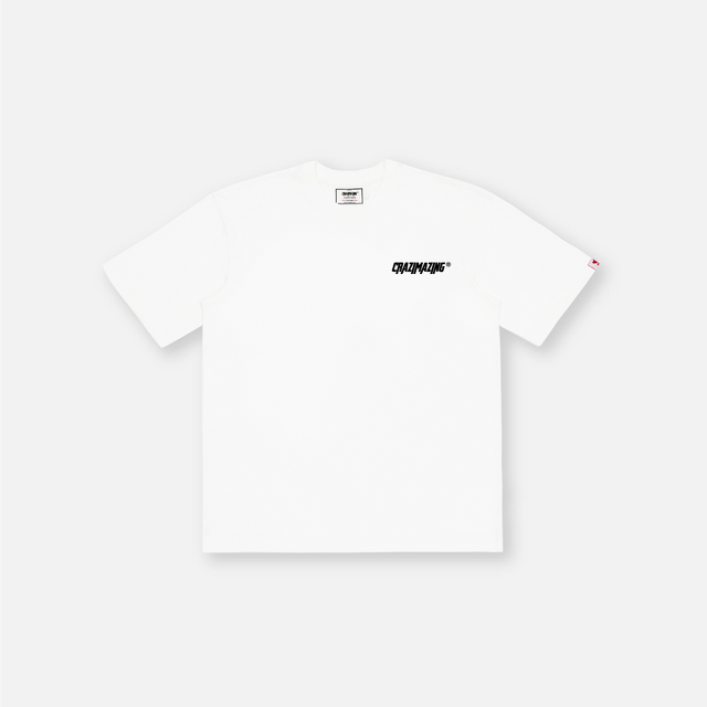 CRAZIMAZING CLASSIC TEE | WHITE