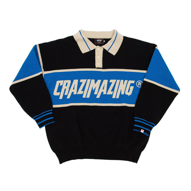 CRAZIMAZING KNIT POLO l MODERN RACE